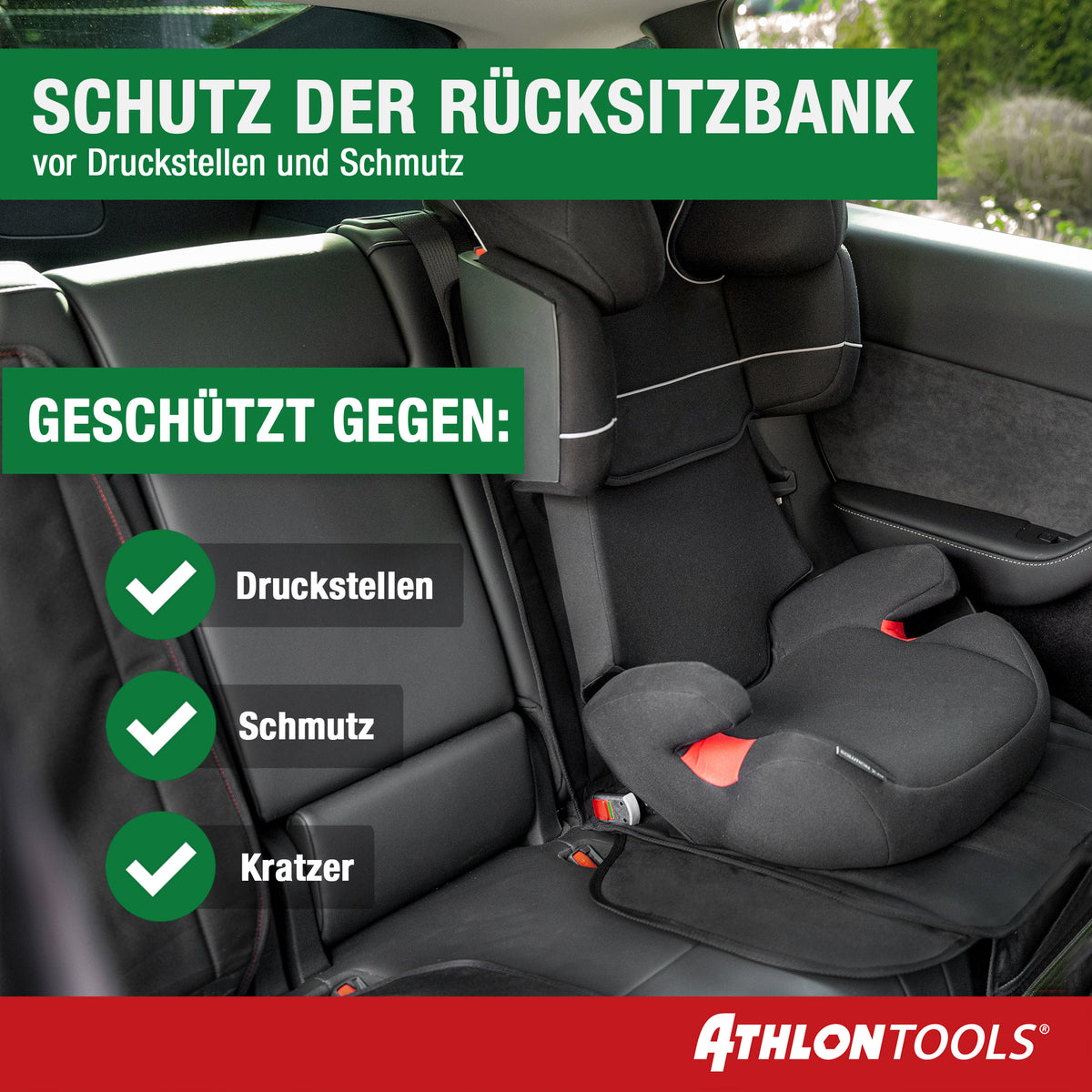 Autositz-Organizer mit 11 Tablet-Tasche – ATHLON TOOLS B2B