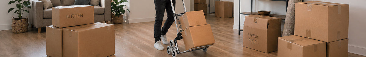 Aluminium-Sackkarre klappbar für den mühelosen Transport schwerer Lasten
