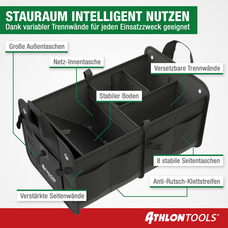 XXL Kofferraumtasche mit Deckel