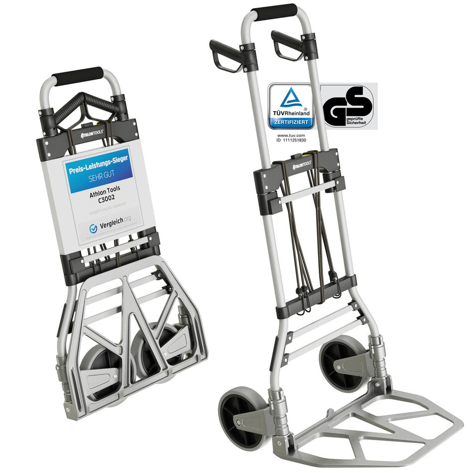Aluminium Schwerlast-Sackkarre klappbar