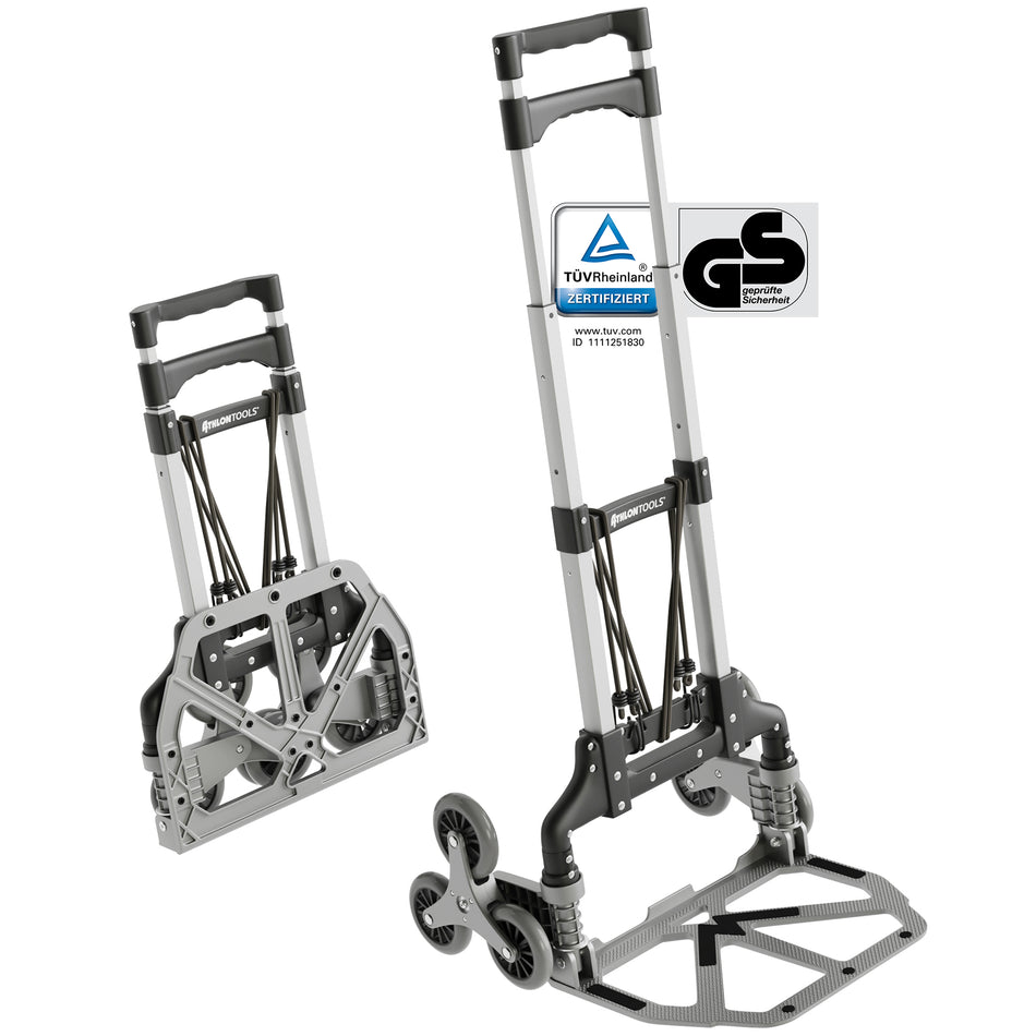 Aluminium Treppensteiger-Sackkarre klappbar CLASSIC