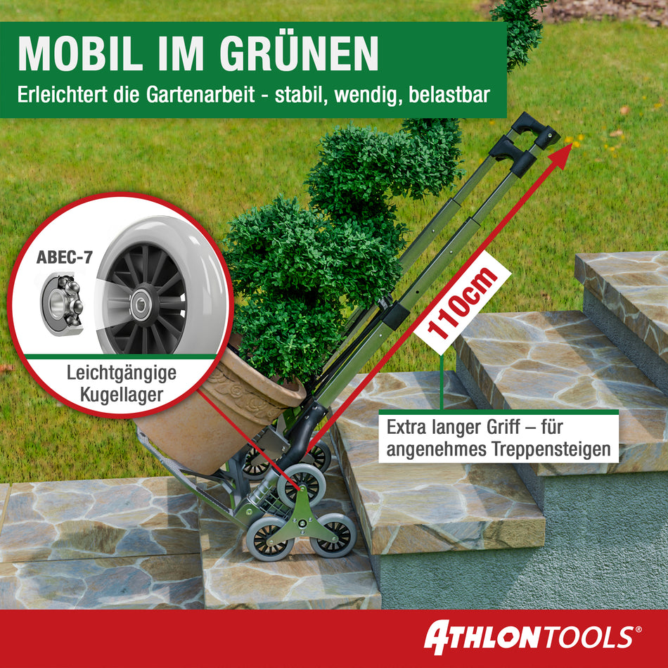 Aluminium Treppensteiger-Sackkarre klappbar CLASSIC