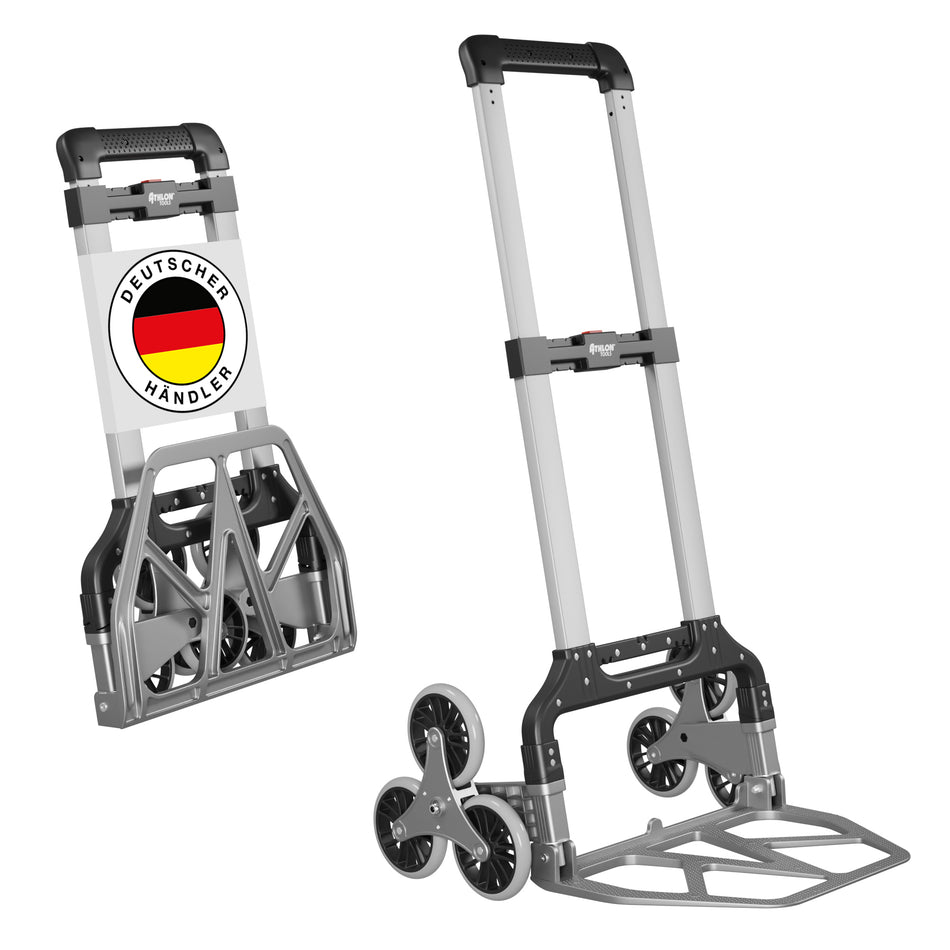 Aluminium Schwerlast-Treppensackkarre 50kg/100kg