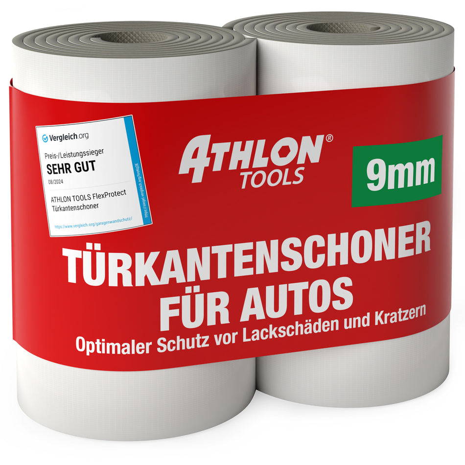 FlexProtect Türkantenschoner für Autos, selbstklebend (Grau)
