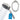ATHLON TOOLS Duschkopf mit Schlauch - 5 Strahlarten Duschbrause