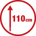 110 cm Teleskopgriff
